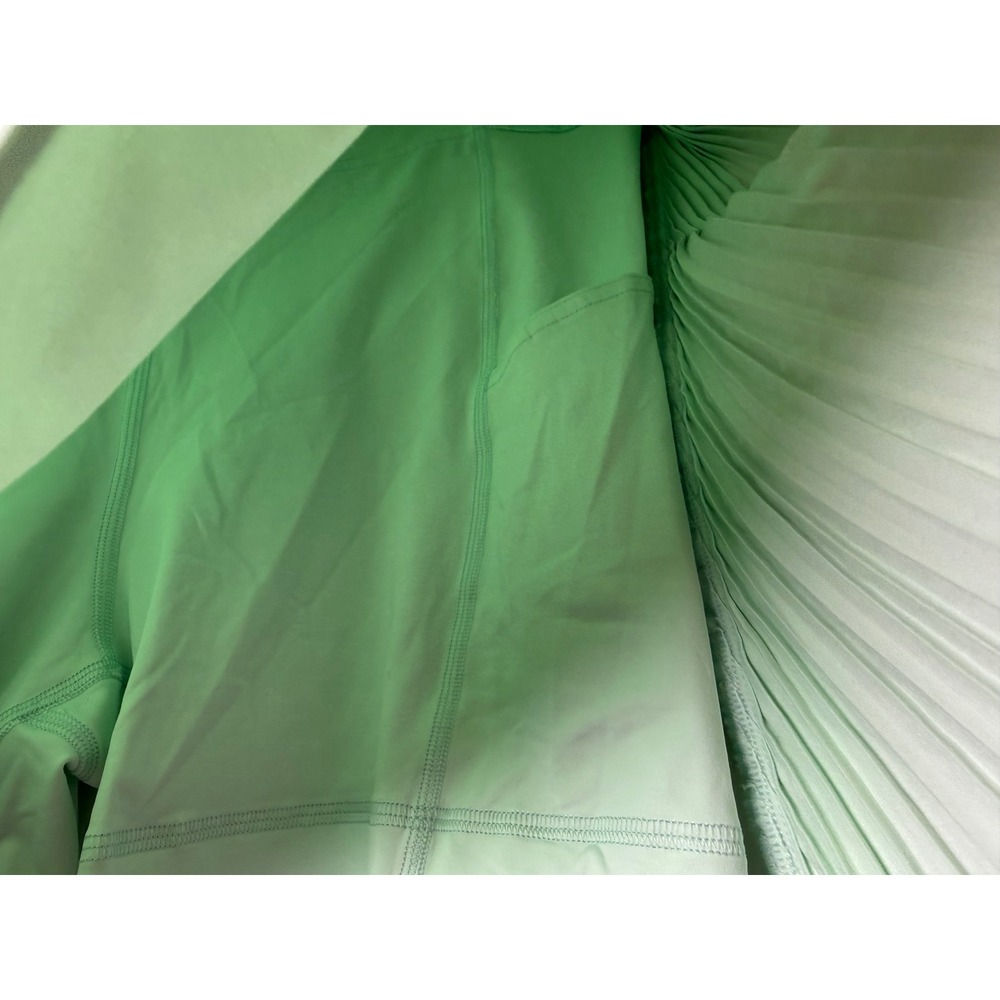 Lululemon Peek Pleat High-Rise Tennis Skirt Mint Moment Size 8 - Picture 7 of 14
